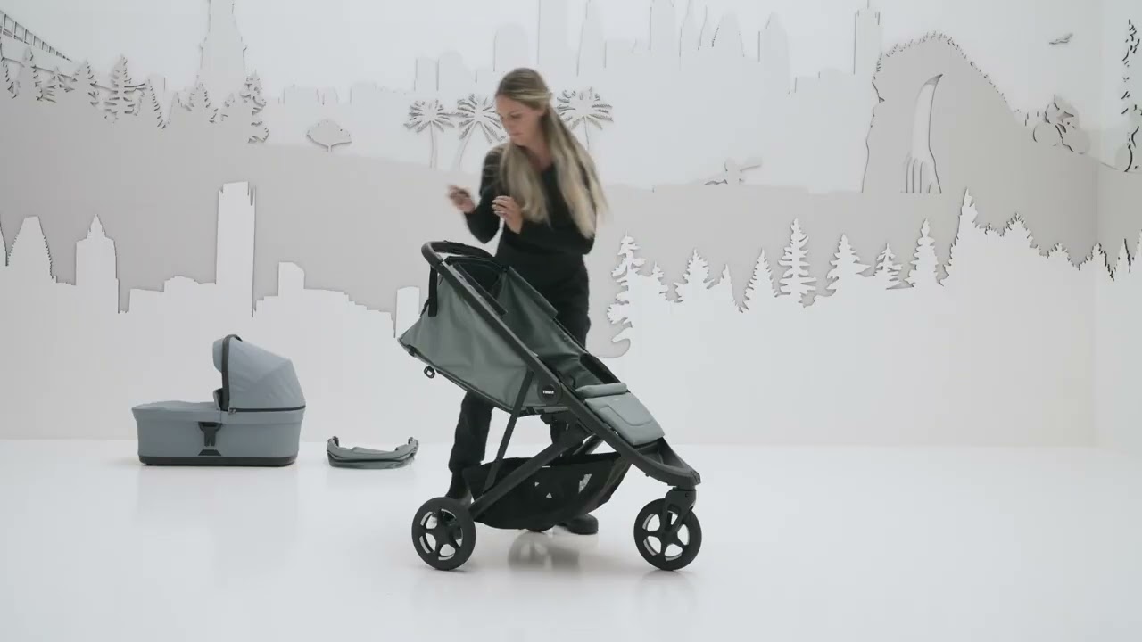 Thule Spring 2 Thule Bassinet installation