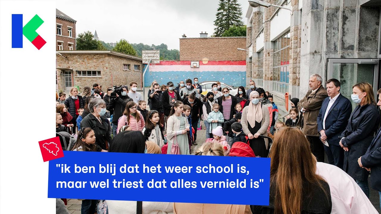 rare eerste schooldag voor heel wat leerlingen in Wallonië