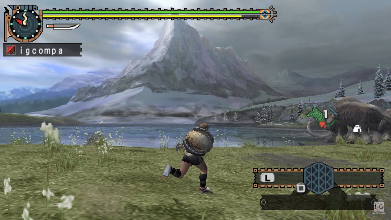 Monster Hunter Freedom Unite - PSP Gameplay (4K60fps)