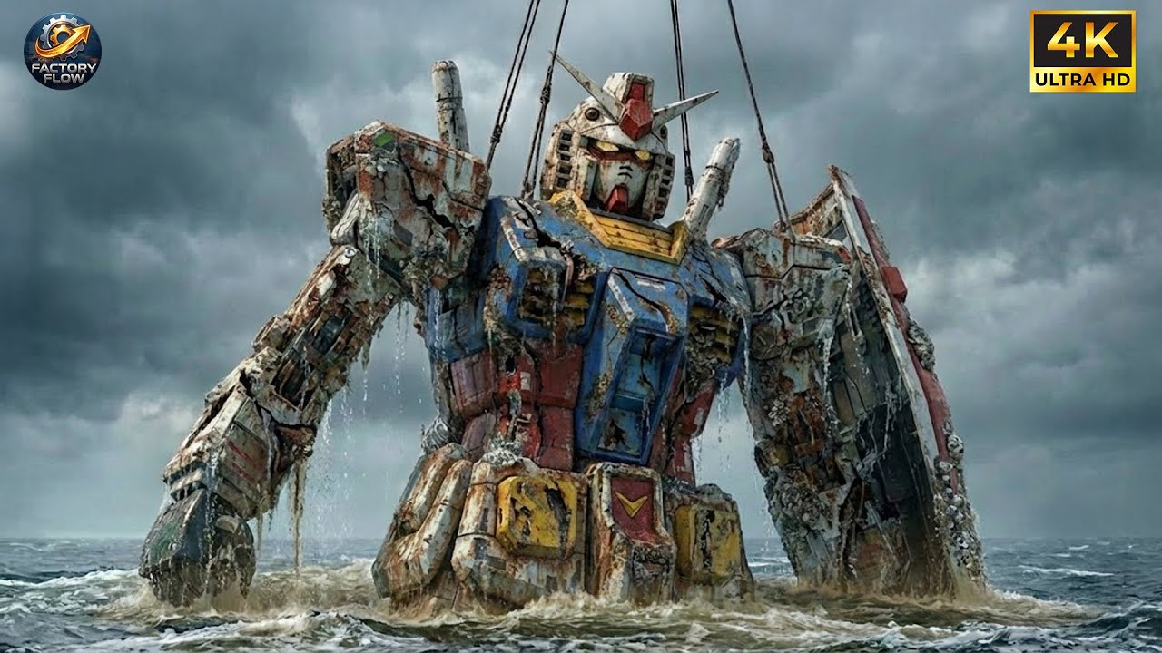 Forgotten Beneath Salt and Time Salvaging and Restoring the Legendary Ocean-Lost RX-78-2 Gundam