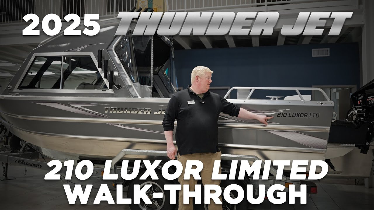 2025 Thunder Jet 210 Luxor Limited Walk Through