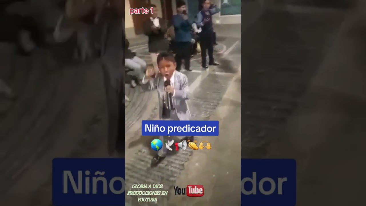 😱Mira a este Niño Como predica la palabra de Dios #shortvideo #jesus #iglesiacristiana