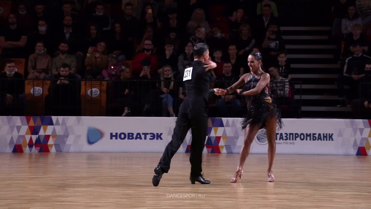 Cha Cha Cha | Andrey Gusev - Vera Bondareva | Russian Championship Amateur Latin 2021