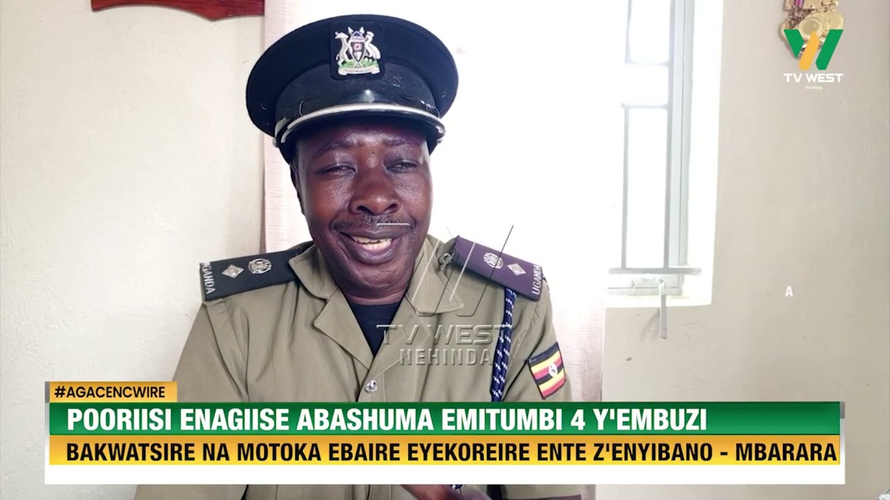 Agacencwire: Poorisi enagiise abashuma emitumbi 4 y'embuzi z'enyibano - Mbarara