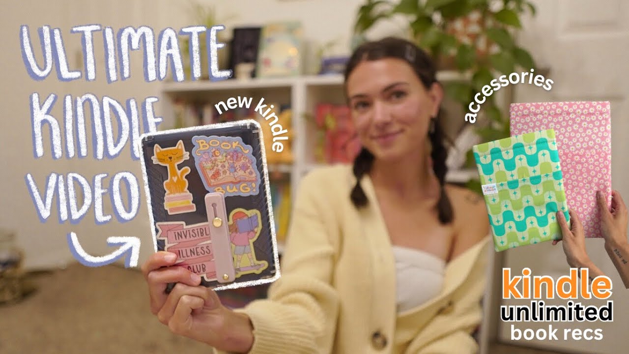Лучшее видео о Kindle | Мой новый Kindle, аксессуары, рекомендации книг из Университета Канзаса, ...