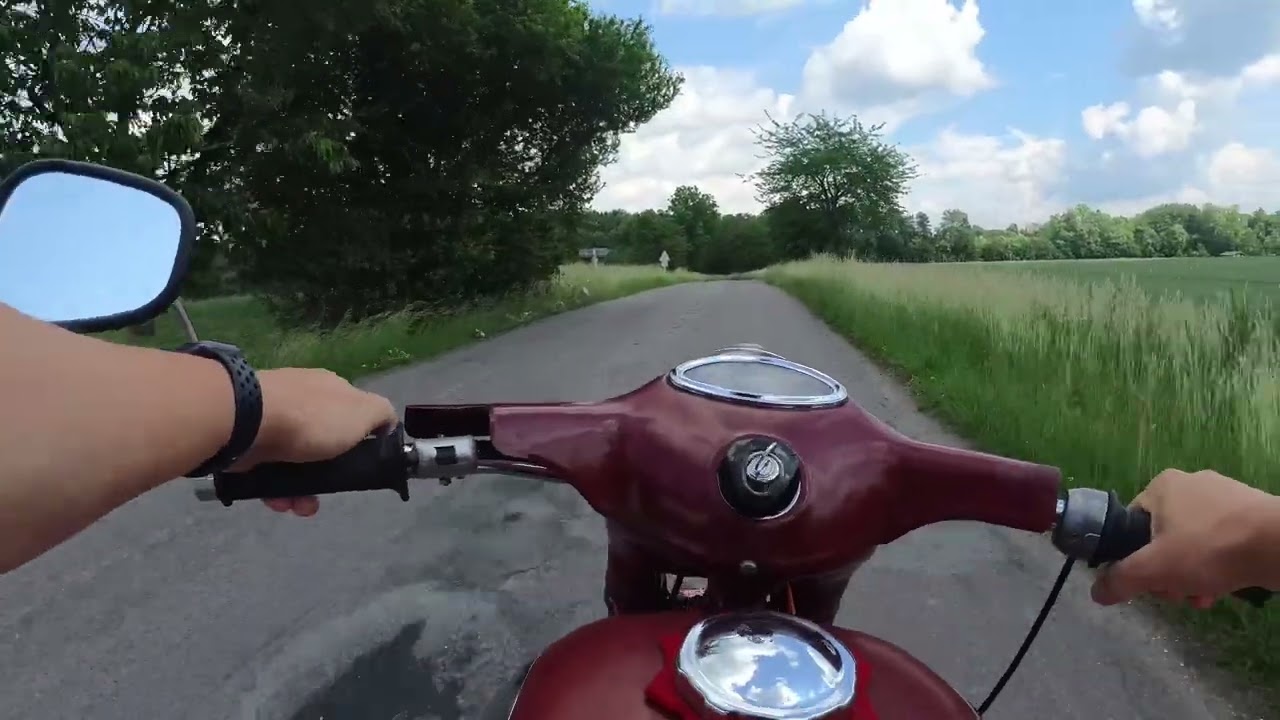 Jawa 250/559 panelka projížďka