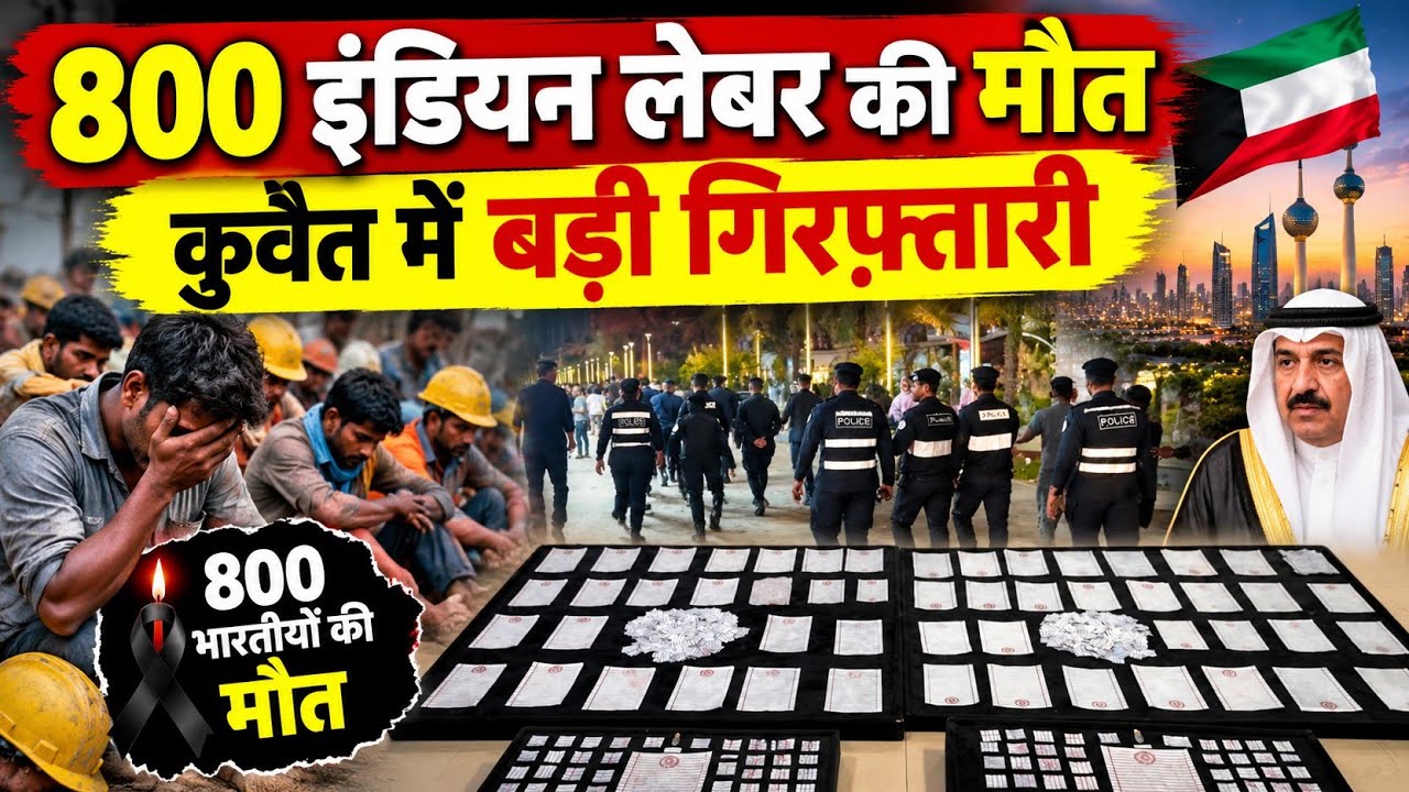 Kuwait City Big Action Expats Labour Works And Indian Labour Deaths Big Breaking News Update