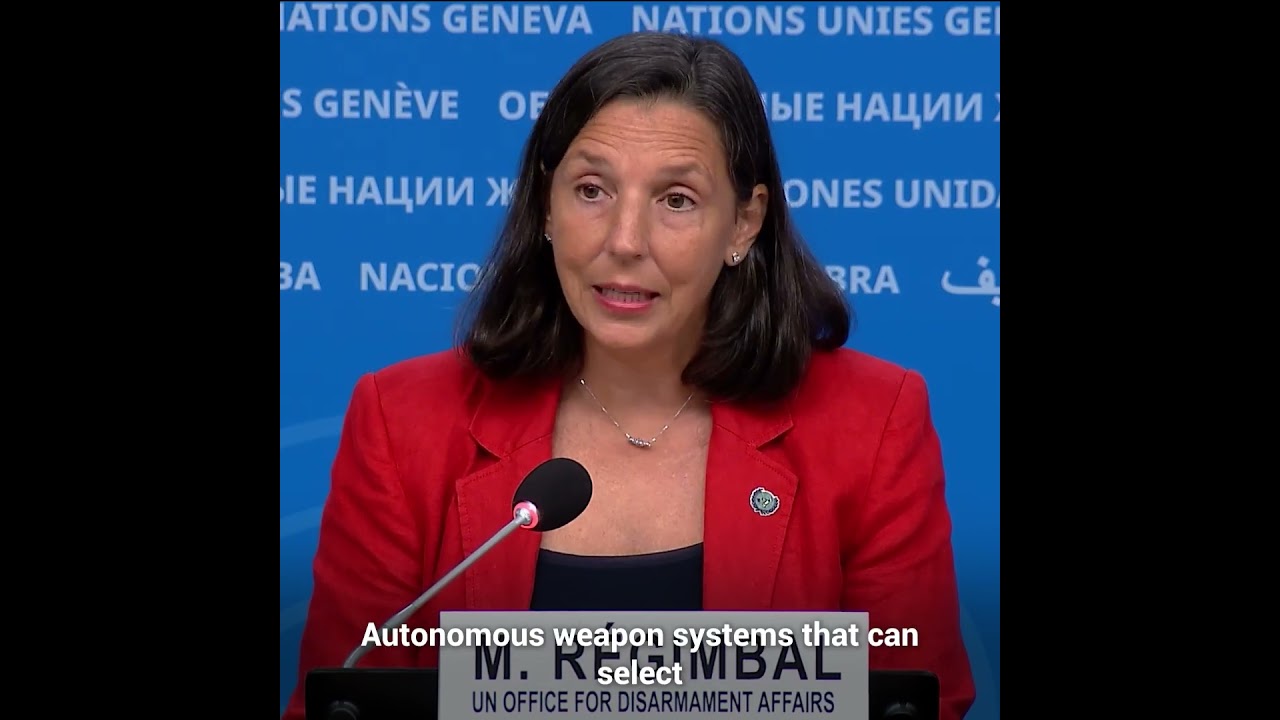 UN and Red Cross appeal for rules on autonomous weapons