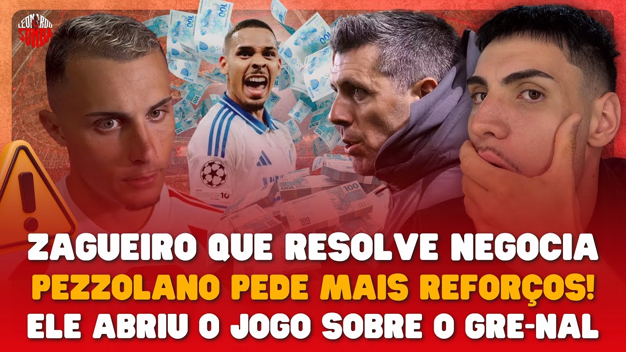 ⚠️ GRANDE ZAGUEIRO CHEGANDO? INTER NEGOCIA E ELE RESOLVE! BRUNO GOMES ABRE JOGO SOBRE O GRE-NAL!