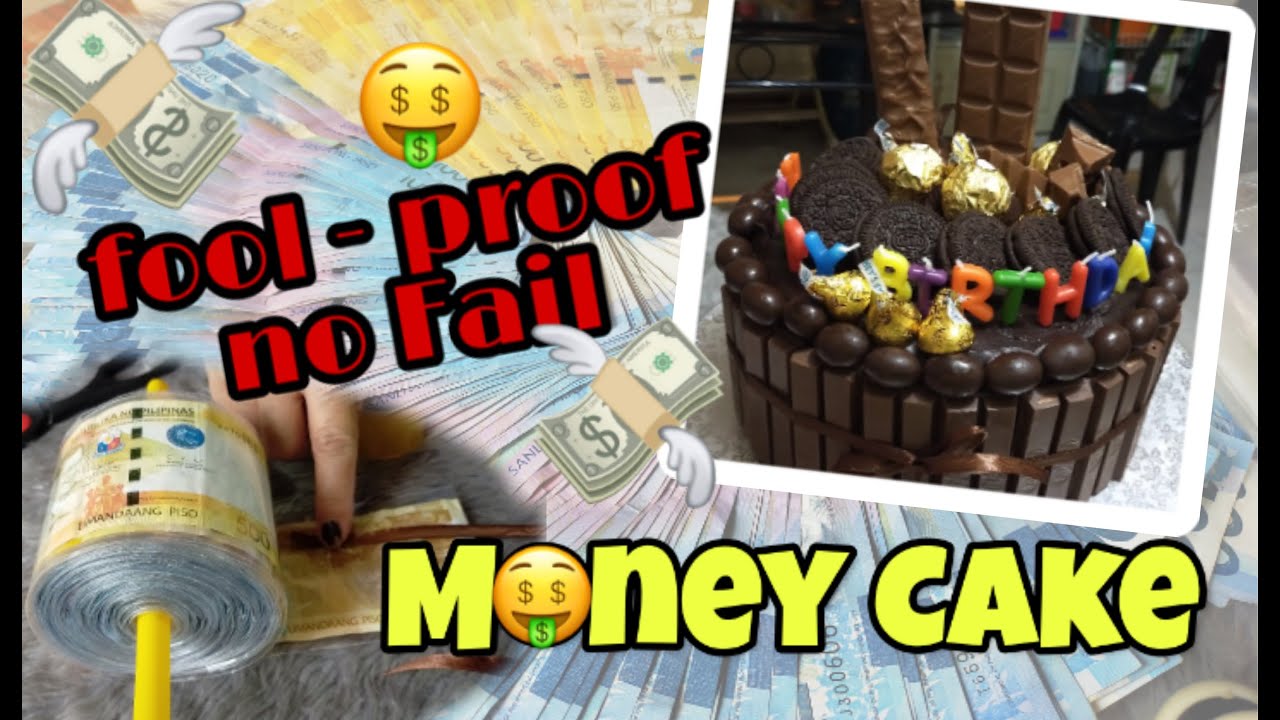 NO FAIL Money Cake | Gift Cakes/Chocolate be Overload/Kitkat Cake