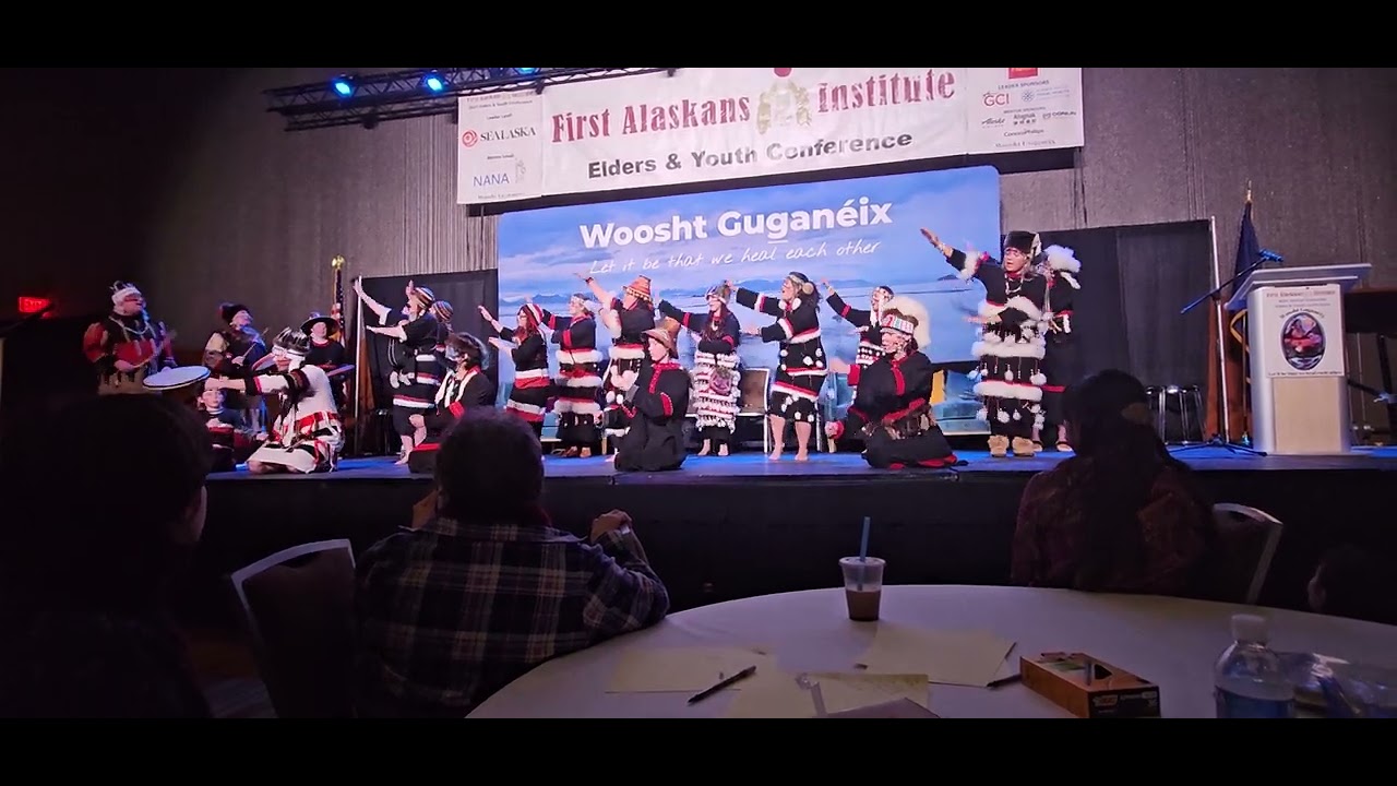 Kodiak Alutiiq Dancers 2023 Elders and Youth Whaler Song pt2
