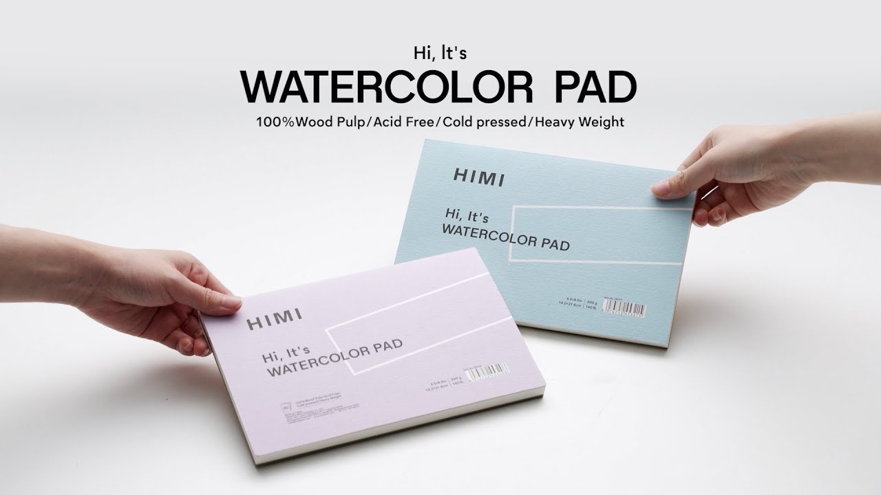 Hi, It's Watercolor Pad 📚