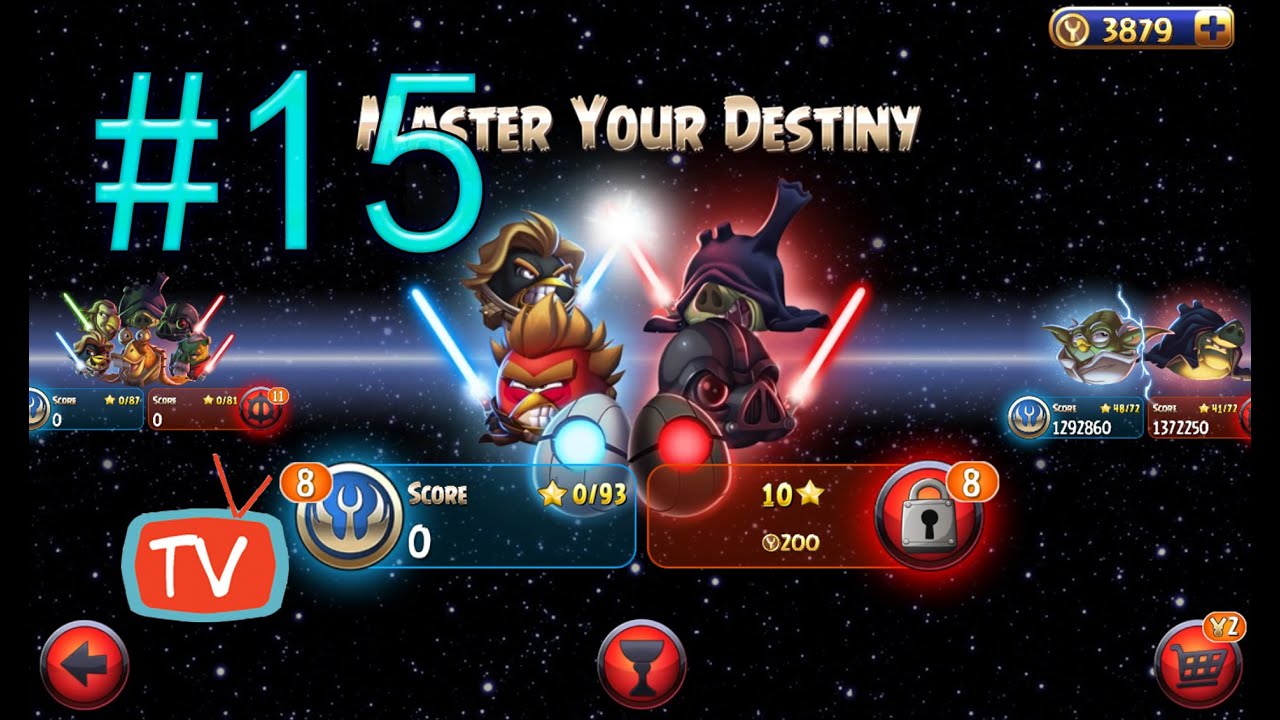 Angry Birds Star Wars 2 - Part 15 Master Your Destiny - Gameplay Walkthrough