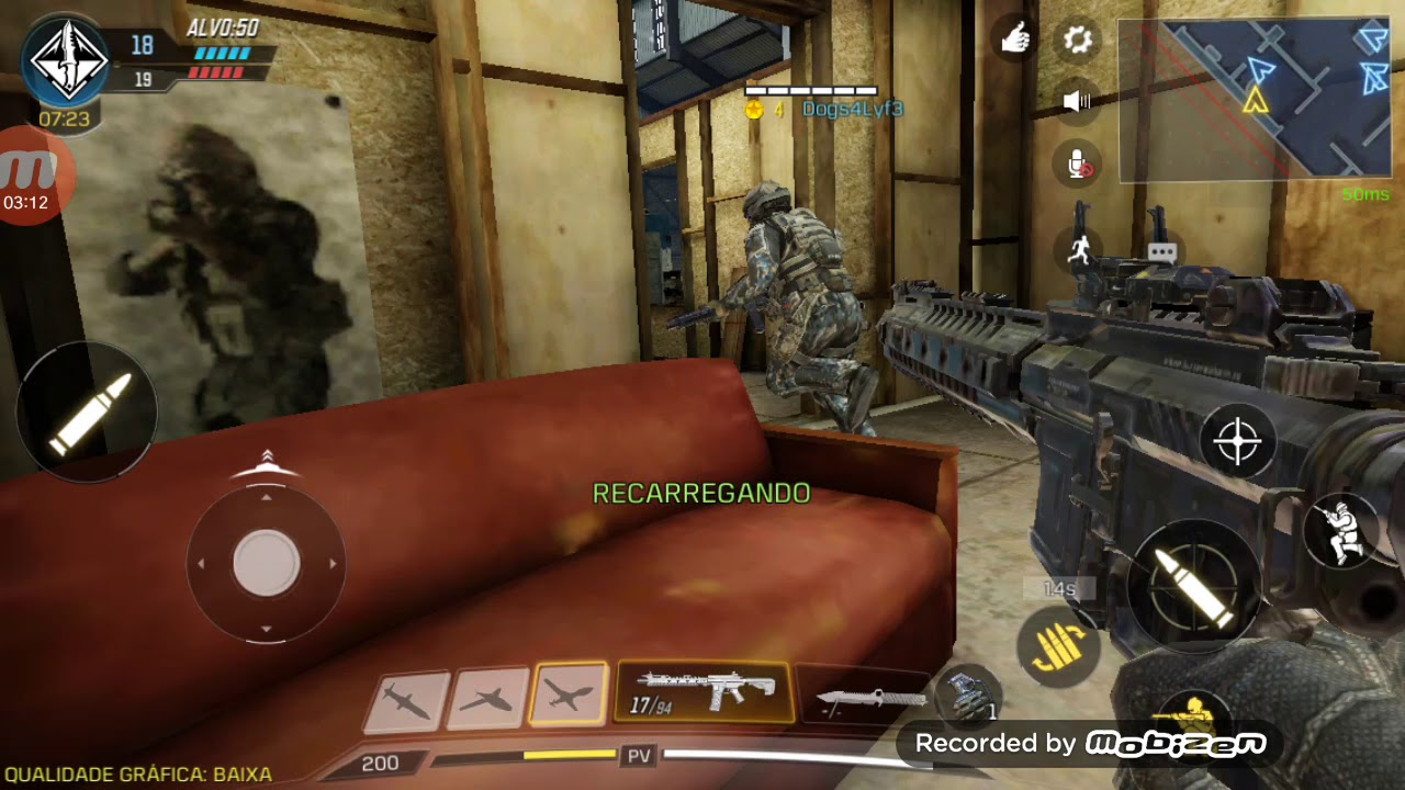 Codson mobile e a noobsse rolando kkkkk