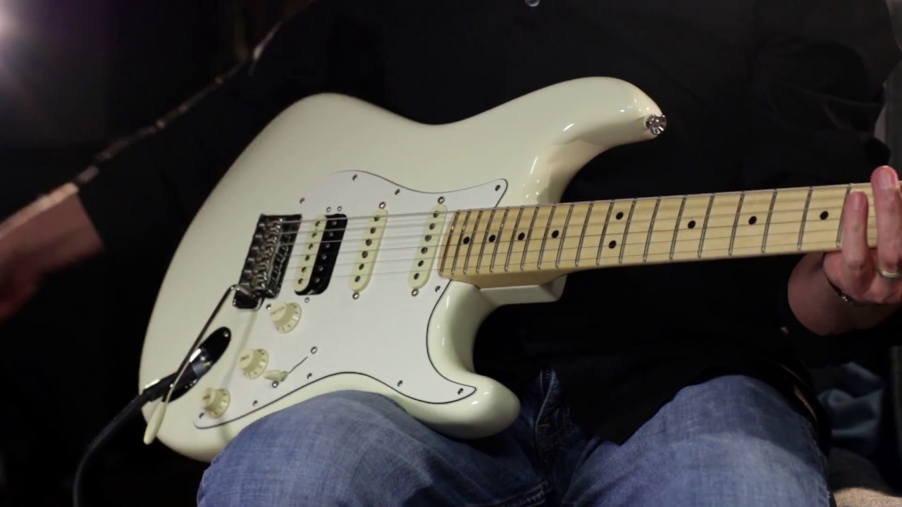 2017 Fender American Pro Stratocaster HSS Shawbucker Demo