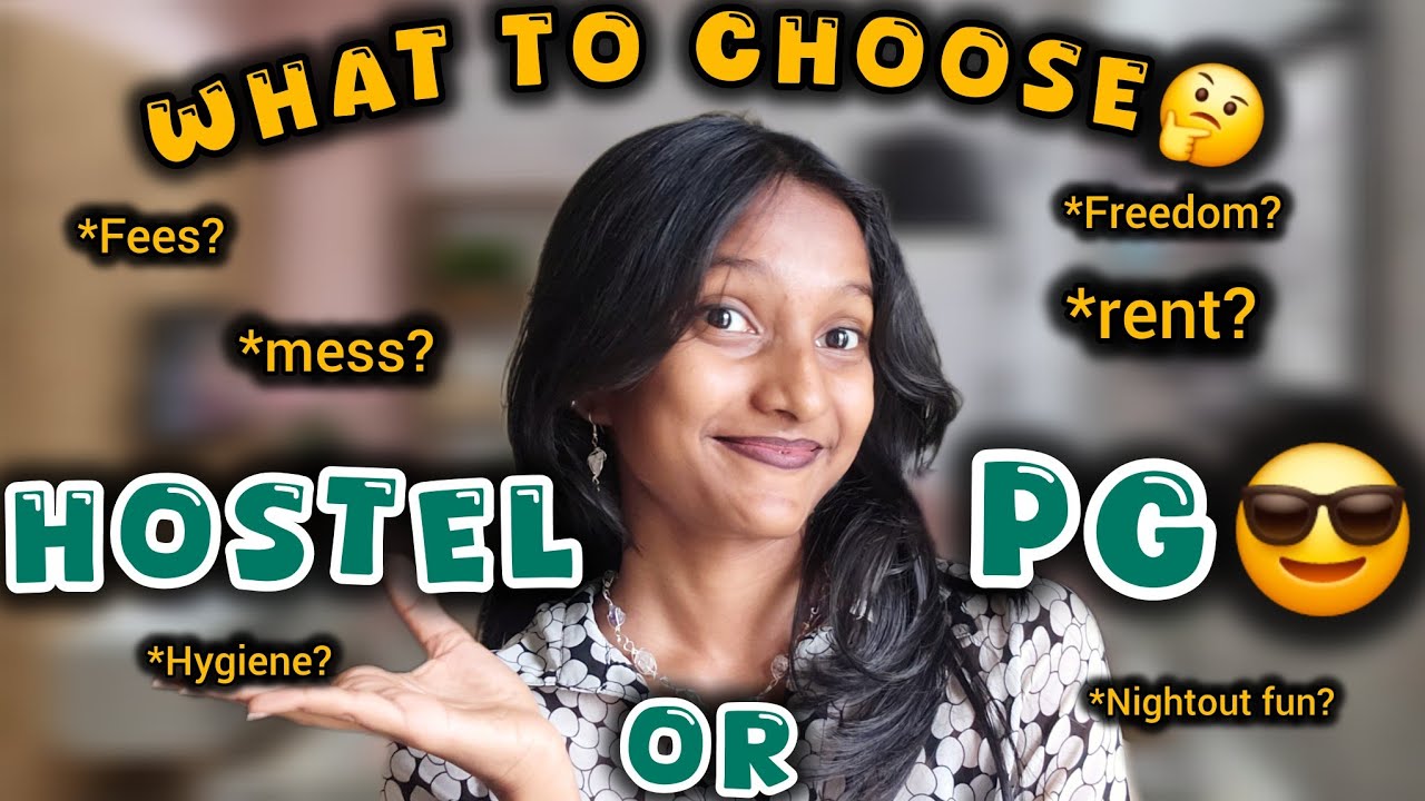 HOSTEL vs PG Life 😵 |Complete Detail | Watch this before starting new journey!!📢✨️