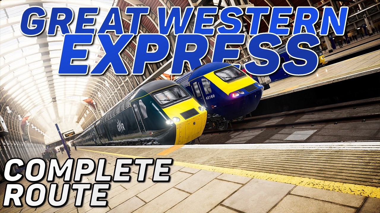 😲 Reading - London Paddington Remastered COMPLETE Route🚆TSW 6