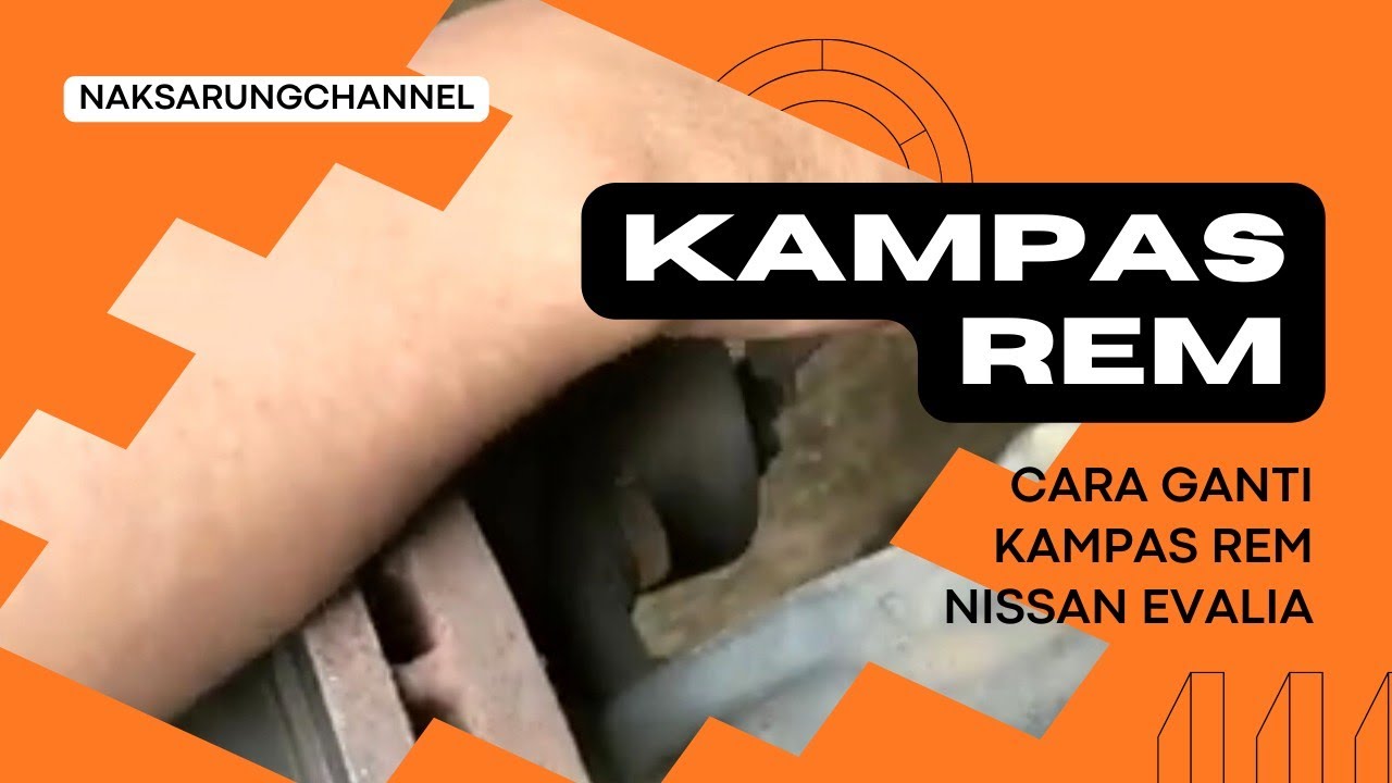 Nissan|Cara ganti kampas rem evalia #viral #nissan #evalia #otomotif 