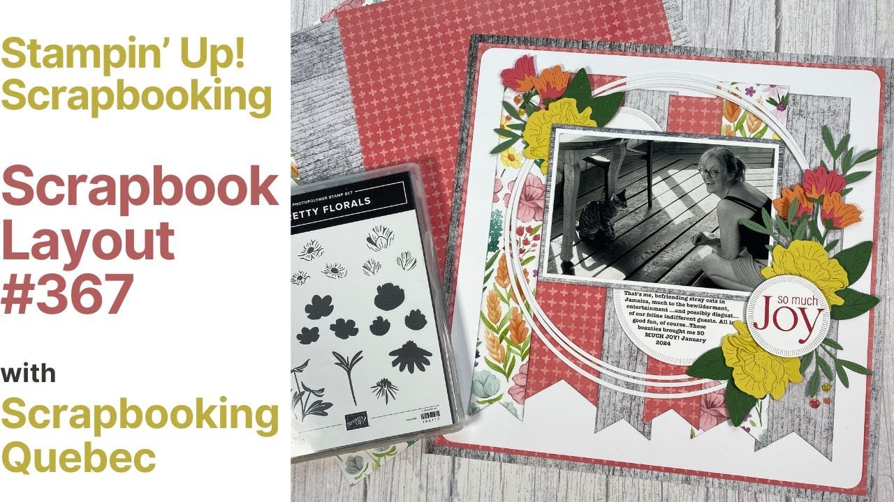 Scrapbook Layout # 367 (Stampin' Up! Scrapbooking)