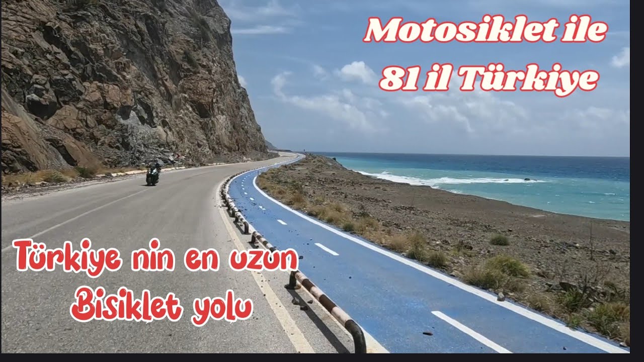 Müthiş sahil yolu.Arsuz üzeri~Samandağ.Motosiklet ile Türkiye yi geziyoruz #195 