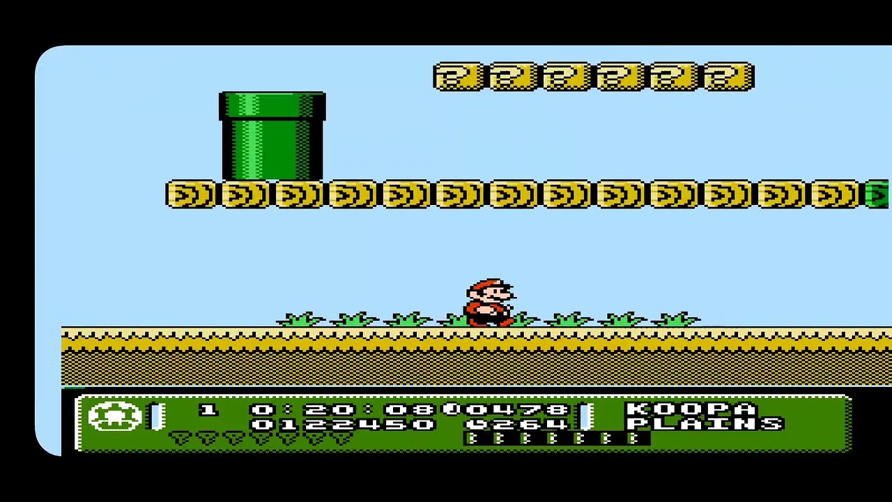 Playing Mario's Adventure on NES