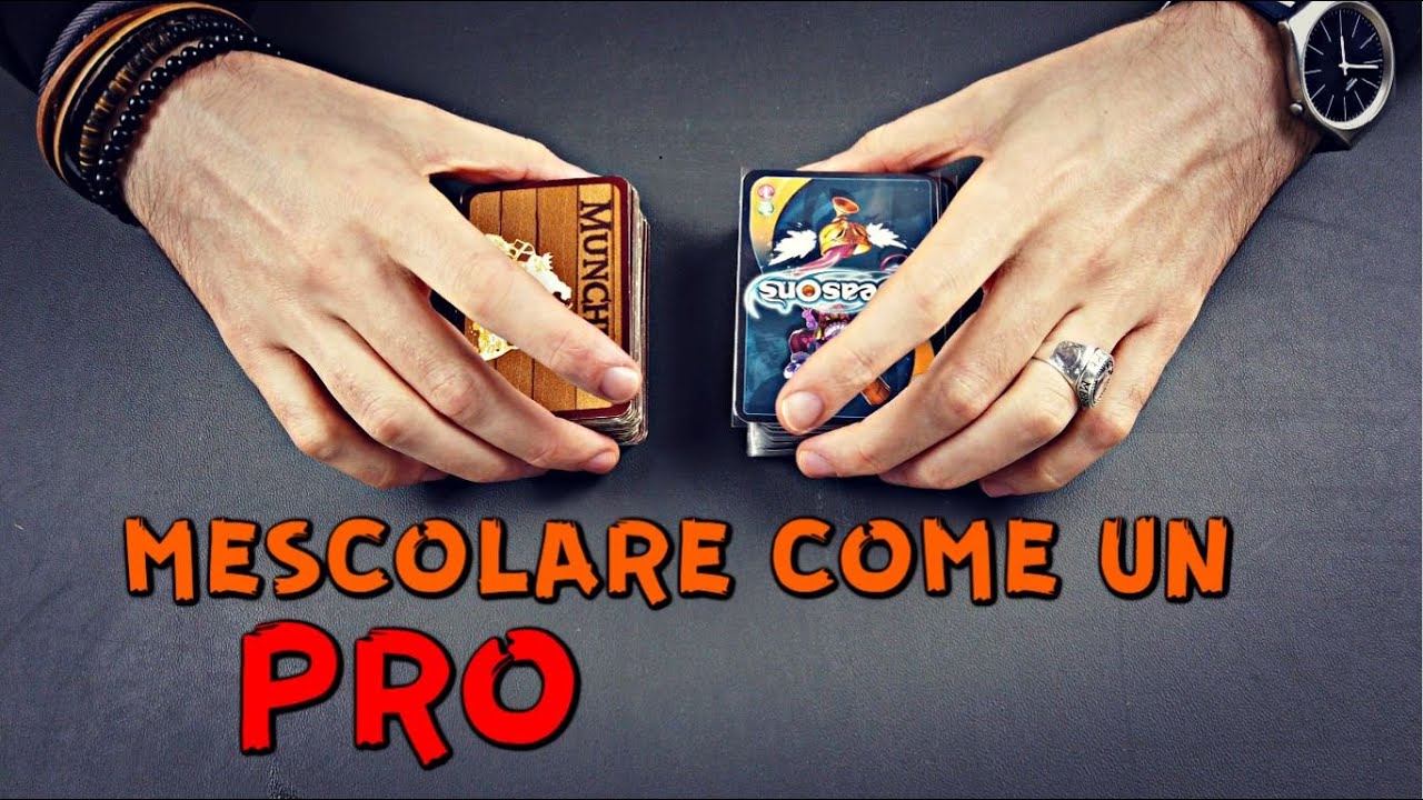 Mescolare le carte come un PROFESSIONISTA - Tutorial