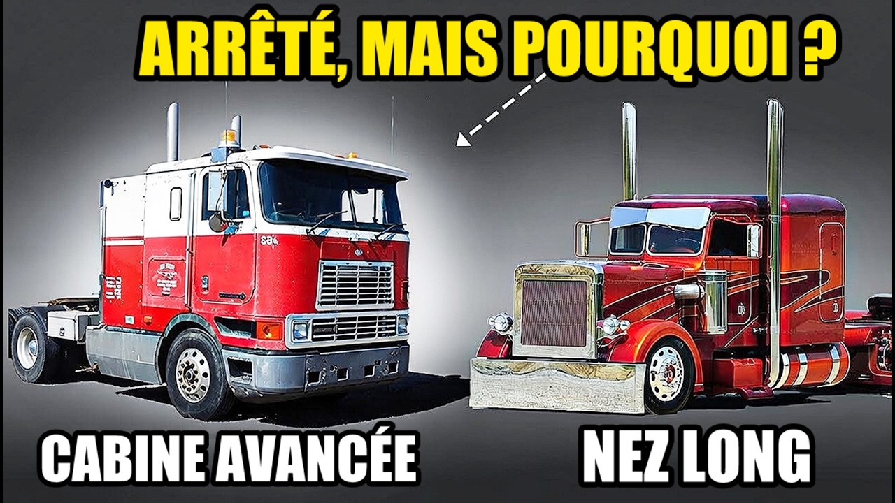 Pourquoi les camions sans capot ont disparu aux États-Unis ?
