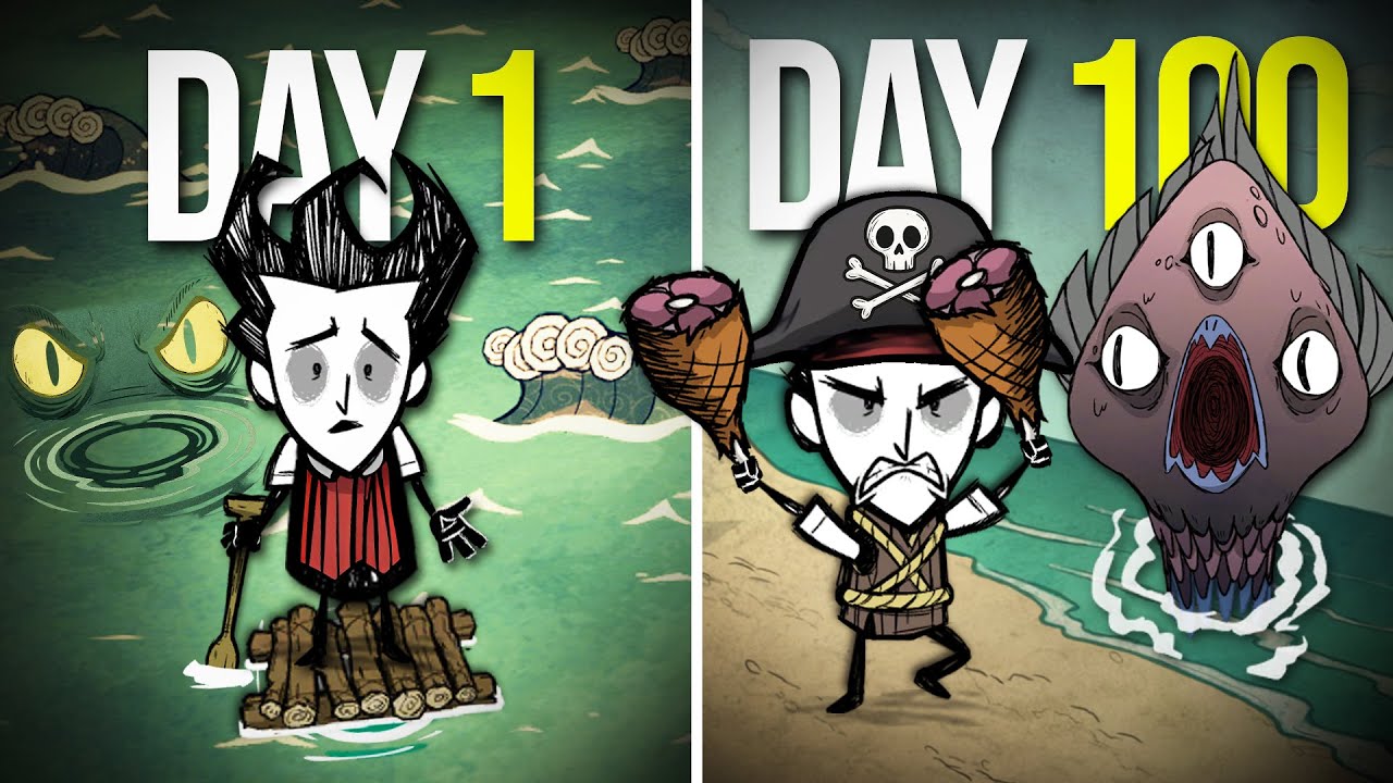 I Played 100 Days of Don't Starve Shipwrecked