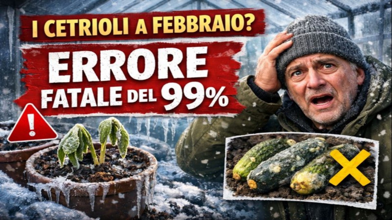 I cetrioli a febbraio? L'errore madornale del 99% dei coltivatori. Sinceramente, senza trucchi e se