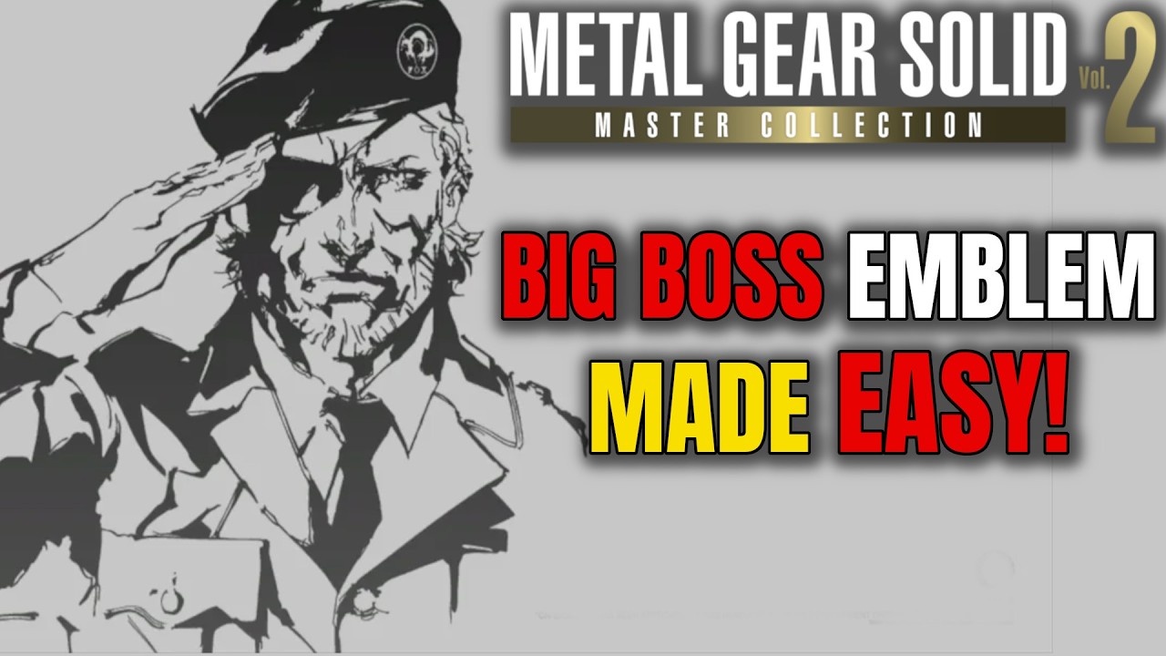 Metal Gear Solid 4 Big Boss Emblem Guide | Master Collection Vol. 2