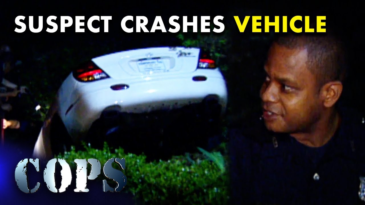 Suspect Jumps Into Creek-Bed | Cops TV Show