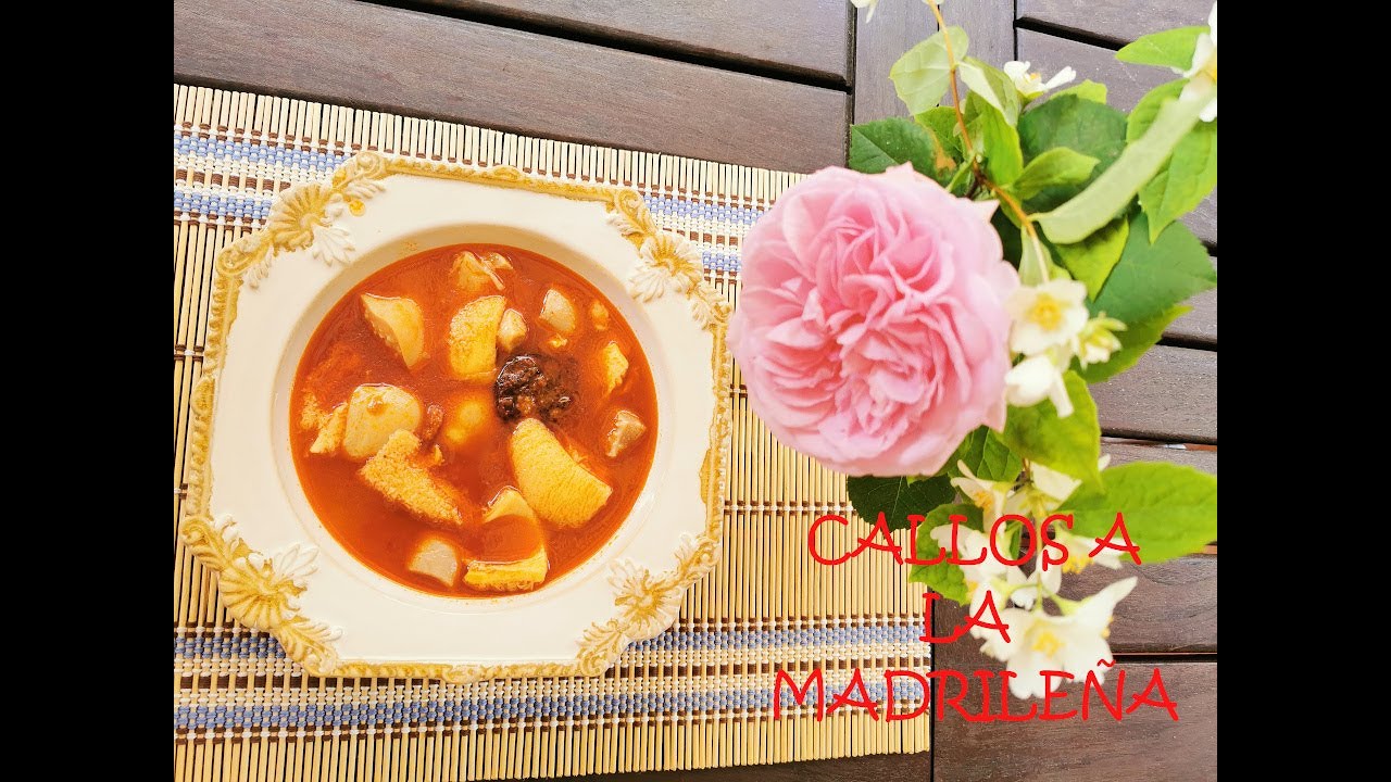 CALLOS A LA MADRILEÑA | Receta tradicional deliciosa