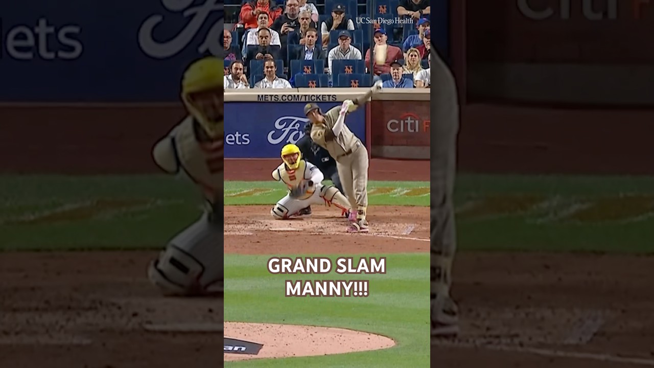 MANNY MACHADO THE MAN THAT YOU ARE #MLB #GrandSlam #SanDiego