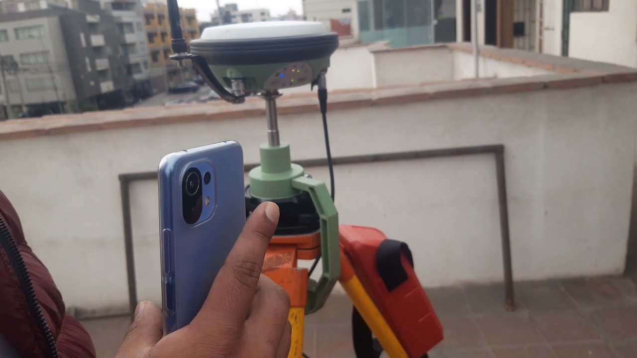 LEICA GS 14 Differential GPS - Процедура установки и настройки