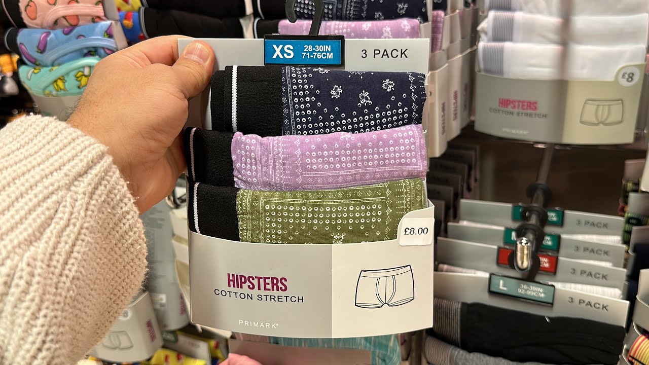 Primark Men's Briefs & Boxers New Collection -October 2022