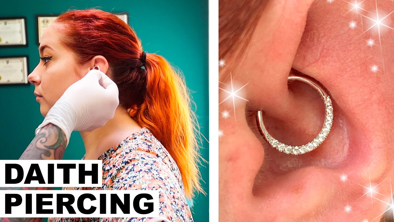 DAITH PIERCING LATEN ZETTEN !! (T.W.V. €350)