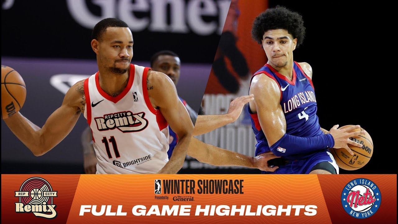 G League Winter Showcase: Rip City Remix vs. Long Island Nets - Game Highlights