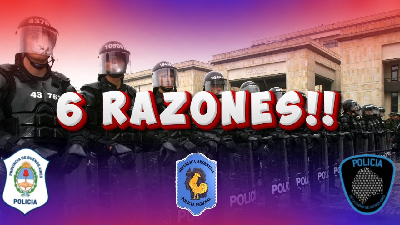 6 RAZONES 🔥 por las que Tenes que ser POLICIA 👮🏾&zwj;♂️ |ventajas - beneficios - posibilidades|