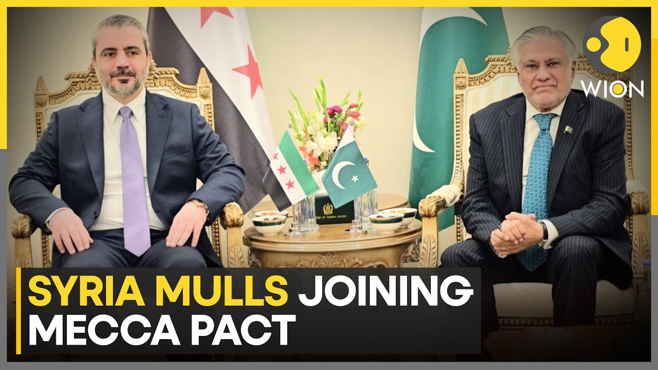 After Bangladesh, Syria's Hint on Mecca Defence Pact | WION News