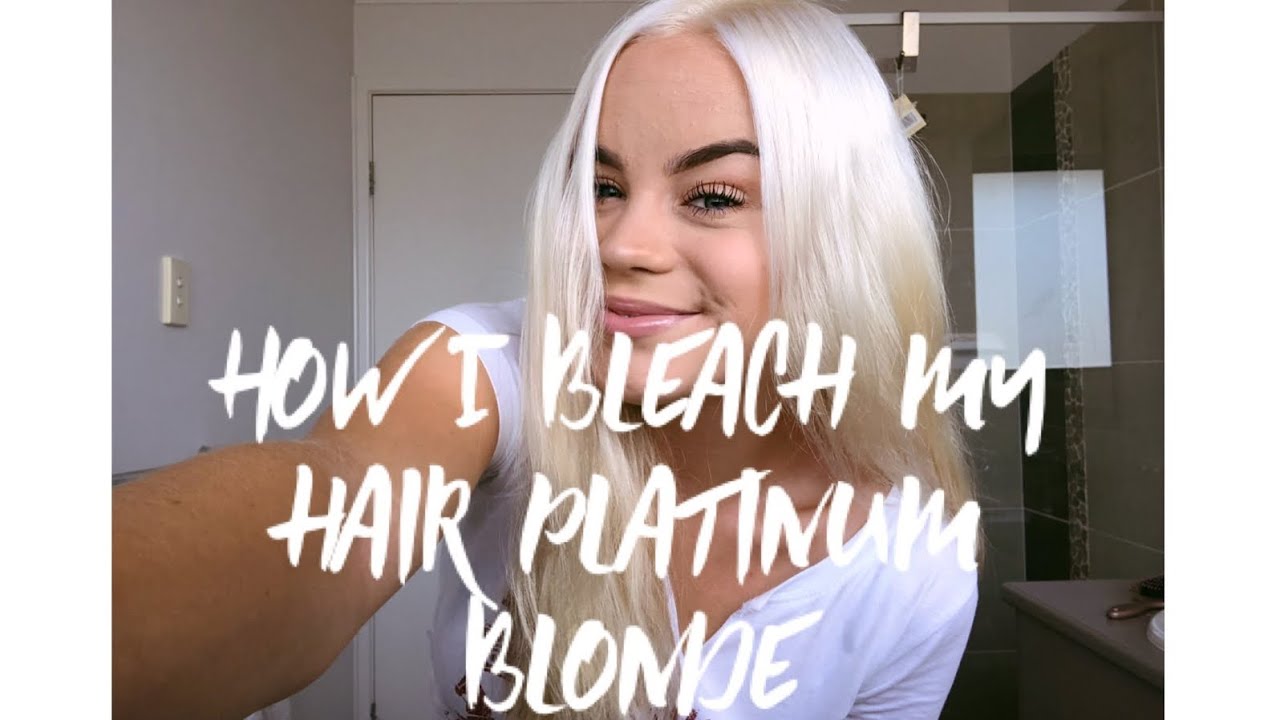 So f&auml;rbe ich meine Haare Platinblond 💁🏼&zwj;♀️