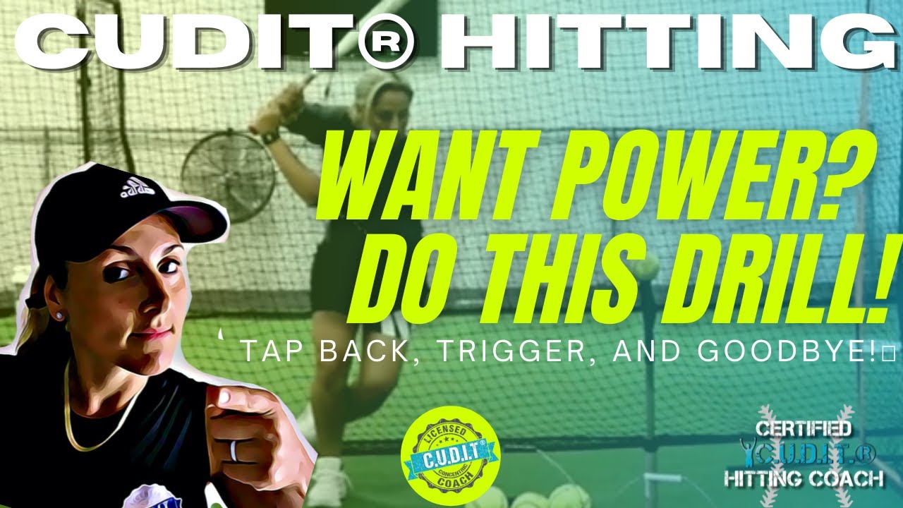 One Of My Favorite Baseball Softball Hitting Drills FOR POWER! Softball Hitting Tips MUST HAVES!