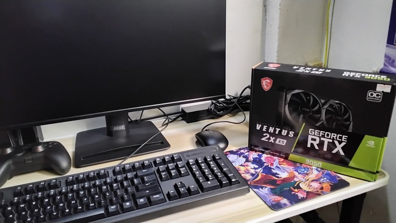 Unboxing and quick impression on MSI RTX 3050 8 GB DDR6 GPU FROM OCTAGON STORE