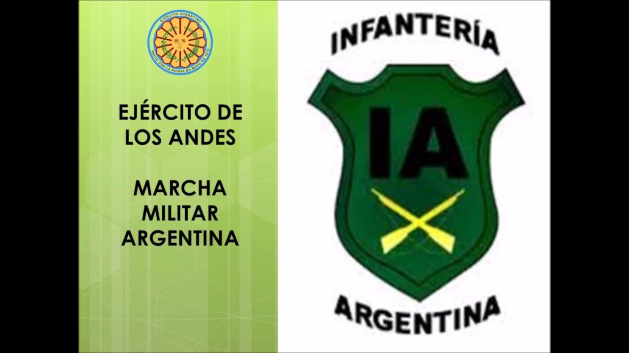 EJ&Eacute;RCITO DE LOS ANDES - AUTOR MAYOR MAESTRO DE BANDA DOMINGO DE RUVO
