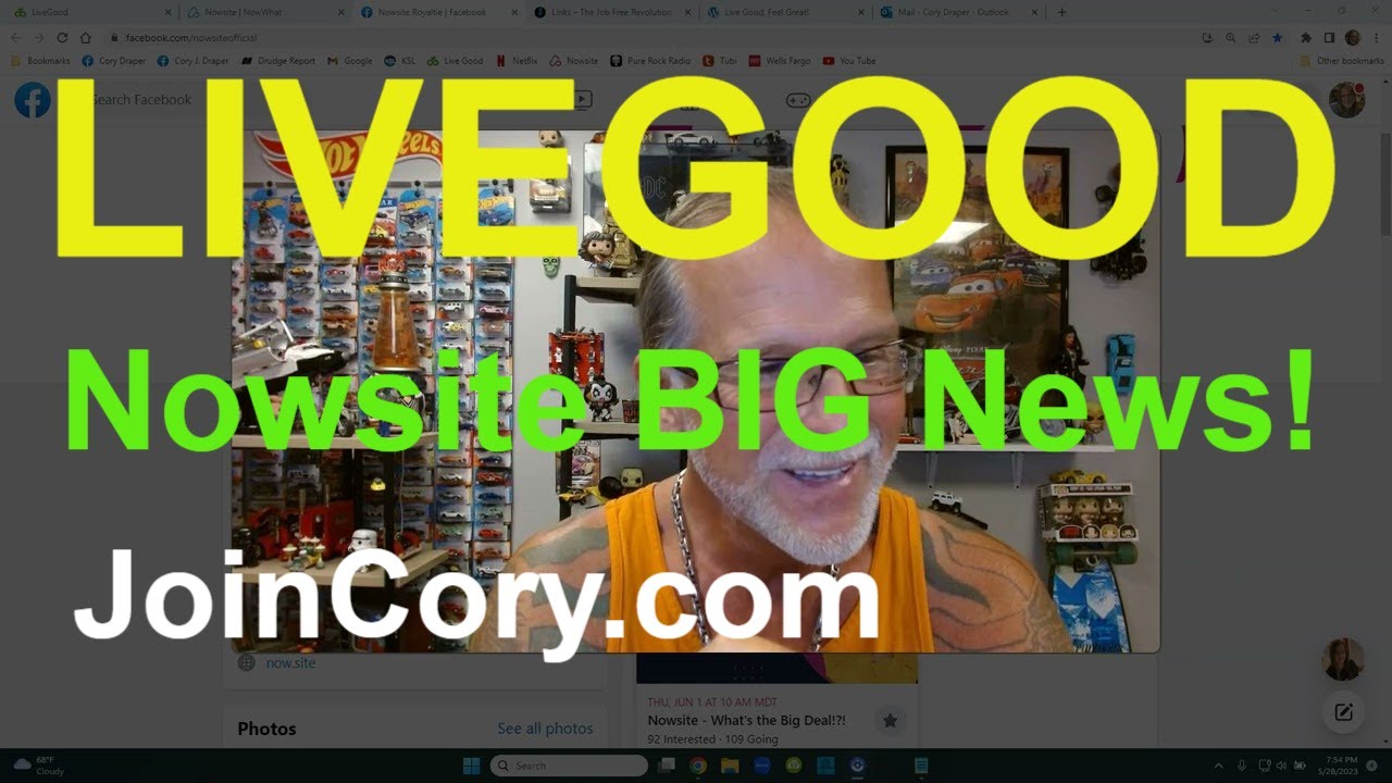 LiveGood Nowsite AI Vacuums Only Gmails Mid-June, Big News!