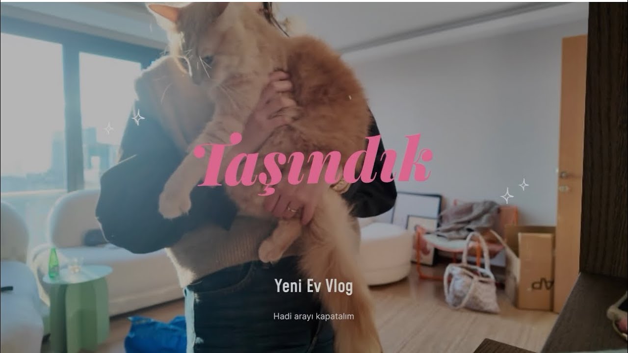 Taşındık 🏡🌝🌸 #vlog 