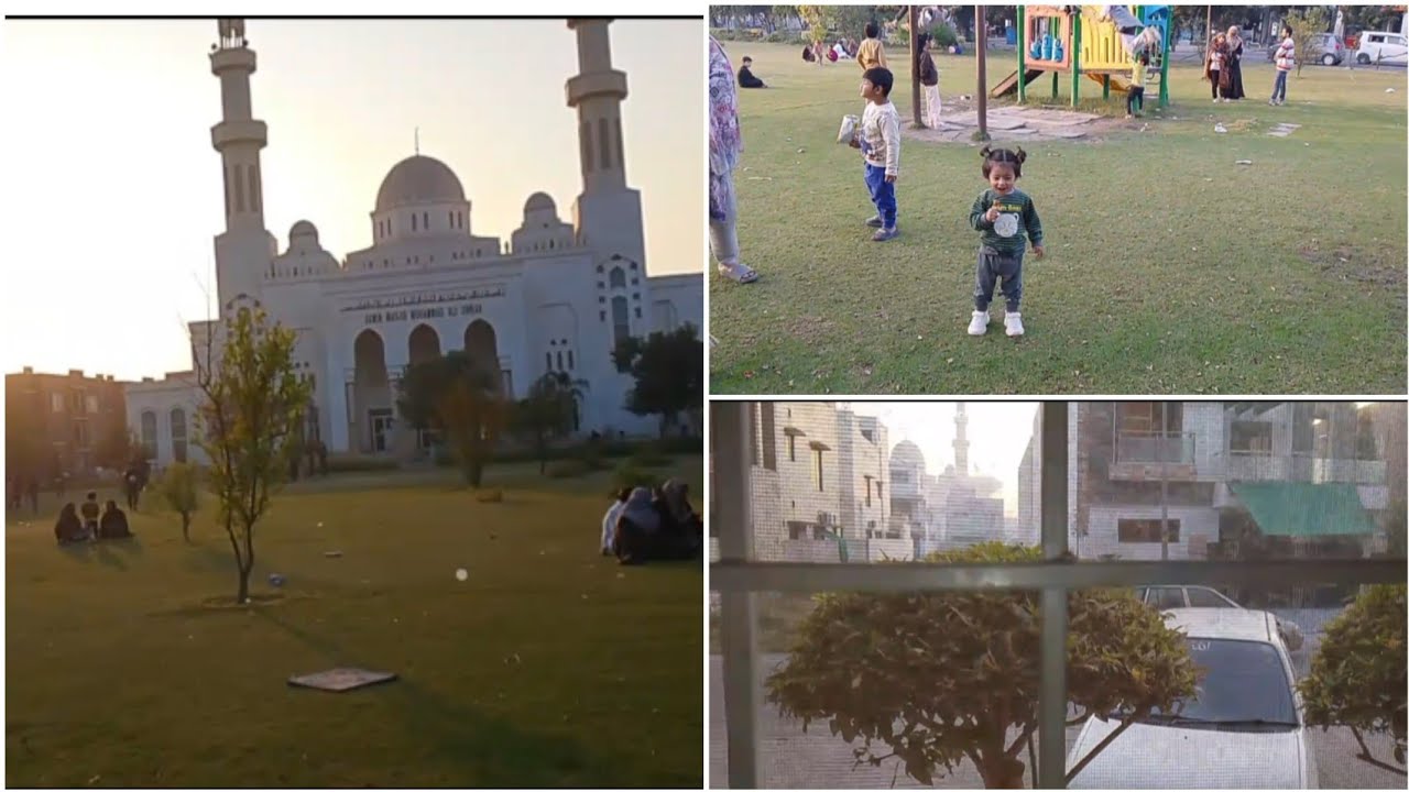 AJ ki choti c routine|| bachon ko park ghumaya|| 
