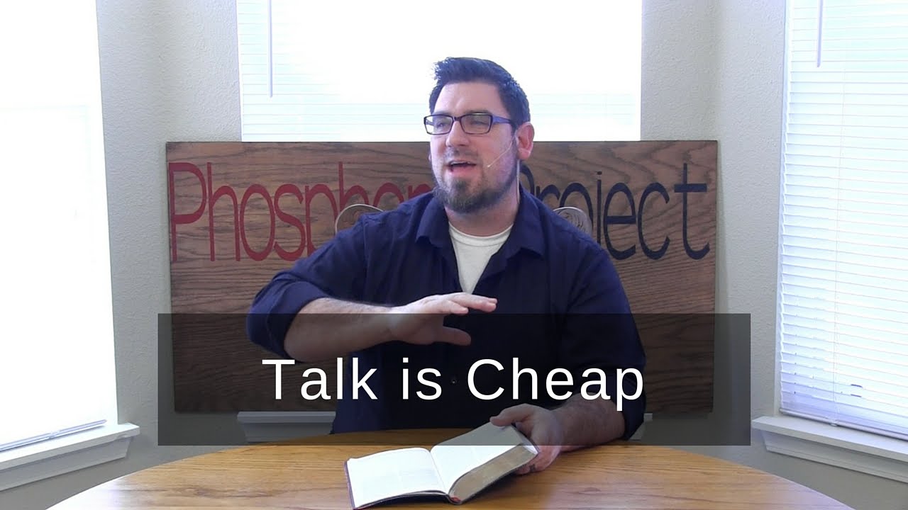Talk is Cheap | 1 John 3:18 | One Verse Devotional