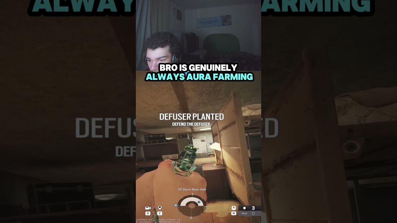 Брат постоянно фармит ауры #r6 #r6siege #r6clips #rainbow6siege