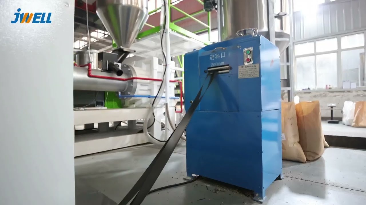 XPE Cross-linked Polyethylene Foam Sheet Production Line#extruder #extrusionmachine #Jwll #foamsheet