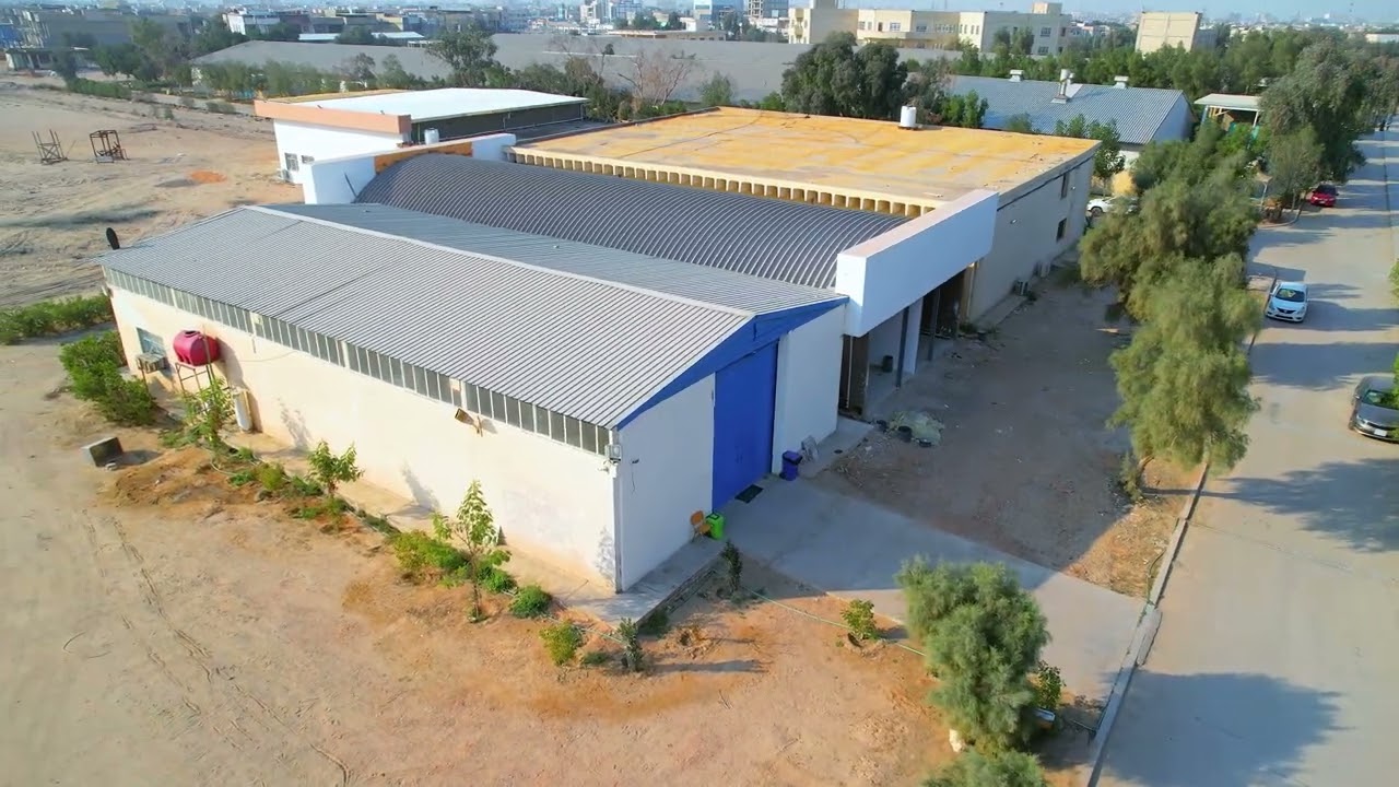 تصوير جوي للمعهد التقني النجف - Aerial view of Najaf Technical Institute